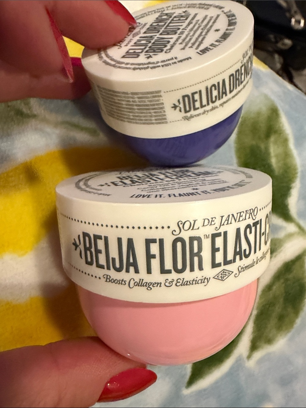 2fer ~Sol de Janeiro Beija Flor Elasti-Cream & Delica Drench